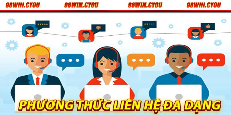 Liên hệ 98win qua các kênh thuận tiện