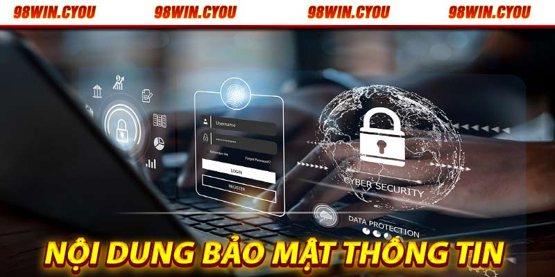 Nội dung bảo mật thông tin người chơi